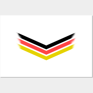 German Flag Bearer Posters and Art